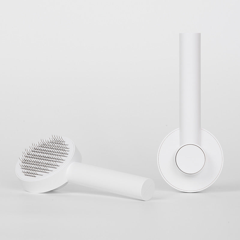 Self-Cleaning Pet Needle Comb – Hair Remover Brush