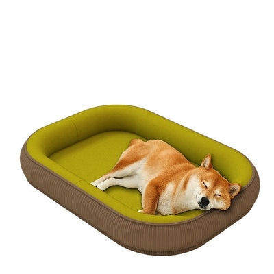 All-Season Dog Kennel Bed – Washable Winter House for Dogs & Cats