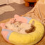 All-Season Cat Bed – Warm Winter Sleeping House & Mat for Kittens