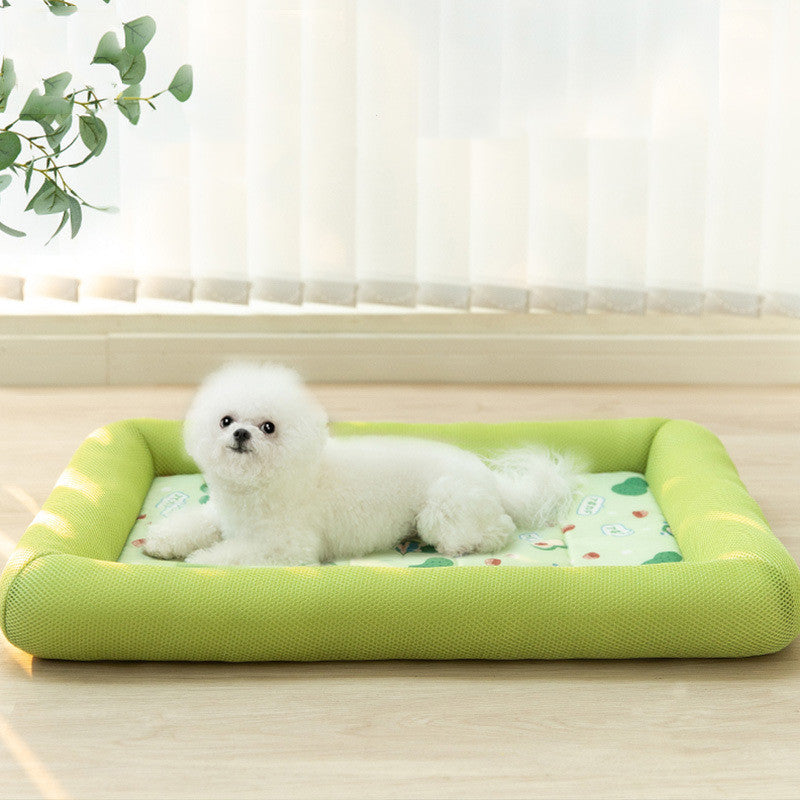 Dog Cooling Mat – Summer Pet Cold Pad for Dogs & Cats, Portable Washable Cushion