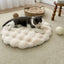 Plush Round Pet Bed – Warm Autumn & Winter Sleeping Pad