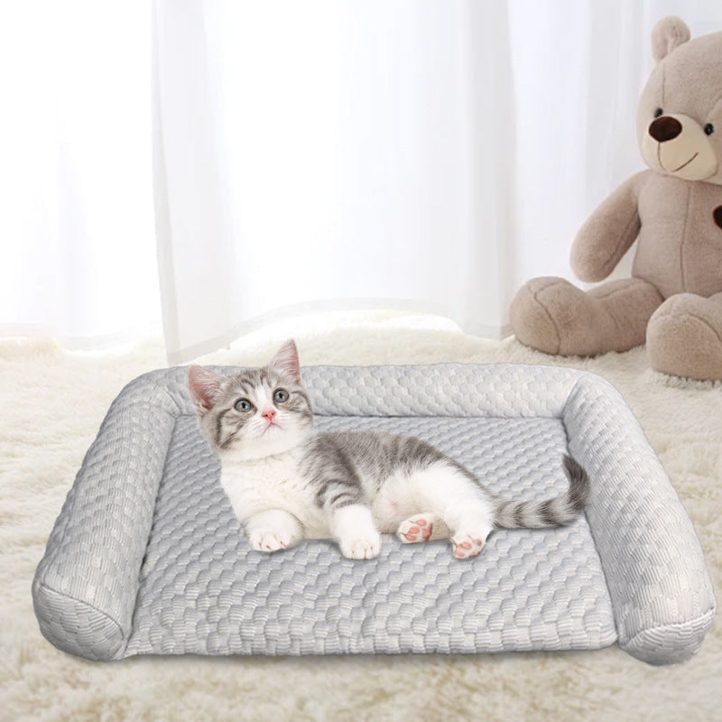 Summer Cooling Pet Mat – Ice Pad for Kennels, Crates & Floors