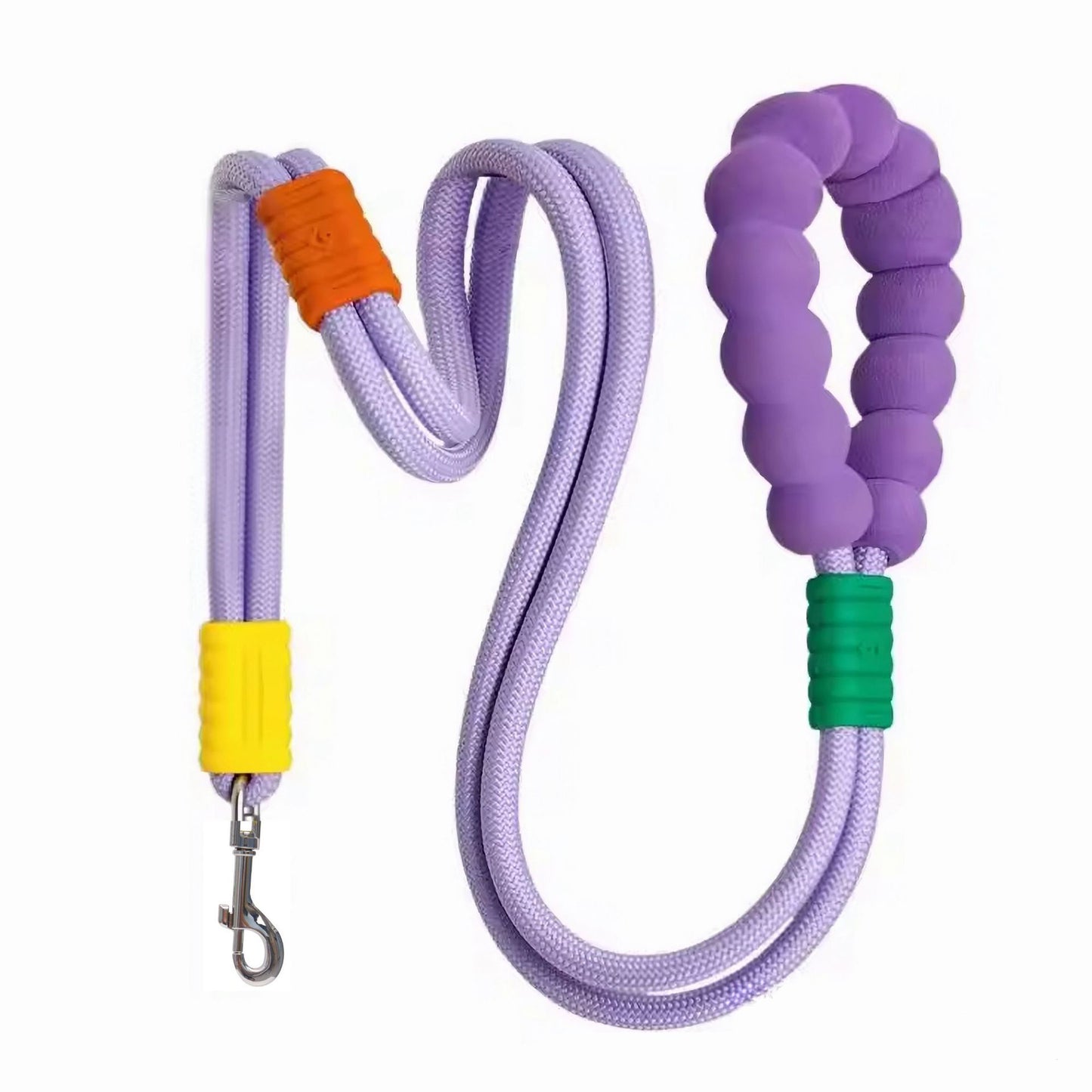 Dog Traction Rope Leash – Anti-Slip with Comfortable Foam Handle