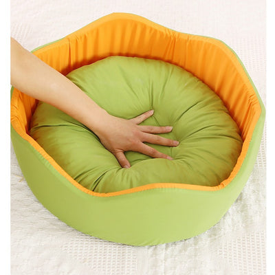 Ice Silk Pet Bed – Breathable Cooling Nest for Dogs & Cats