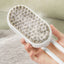 3-in-1 Steamy Pet Brush – Electric Grooming & Hair Removal