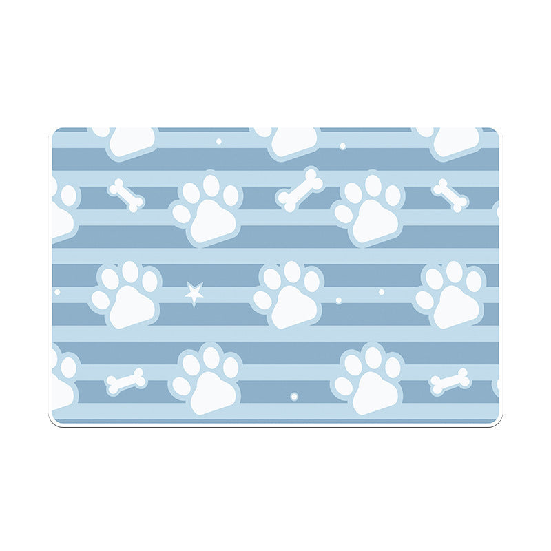 Pet Diatomaceous Earth Feeding Mat Waterproof Quick Dry Placemat