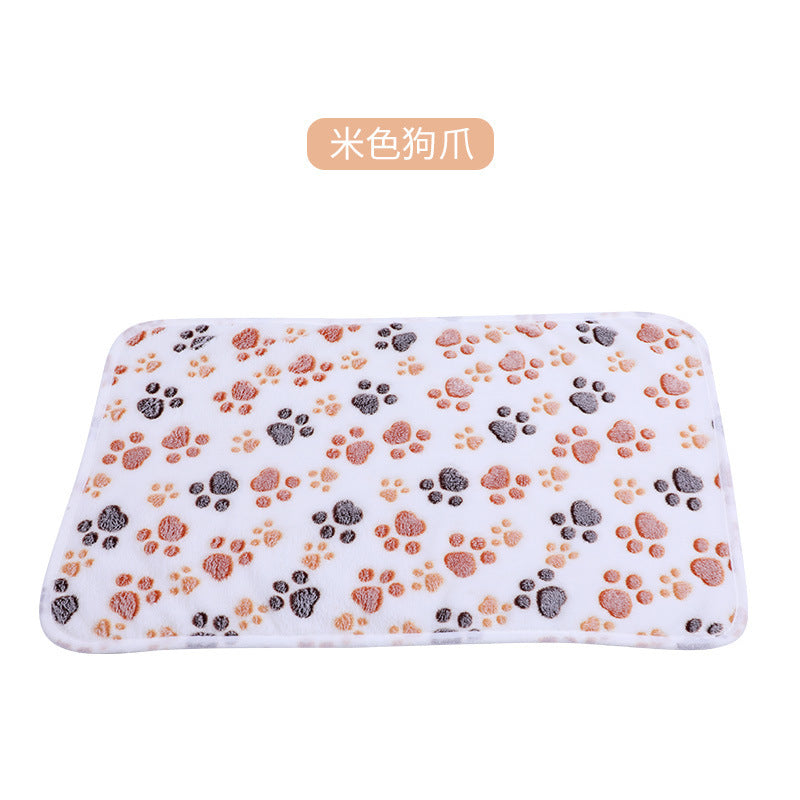 Flannel Pet Blanket – Warm Autumn & Winter Dog & Cat Floor Mat